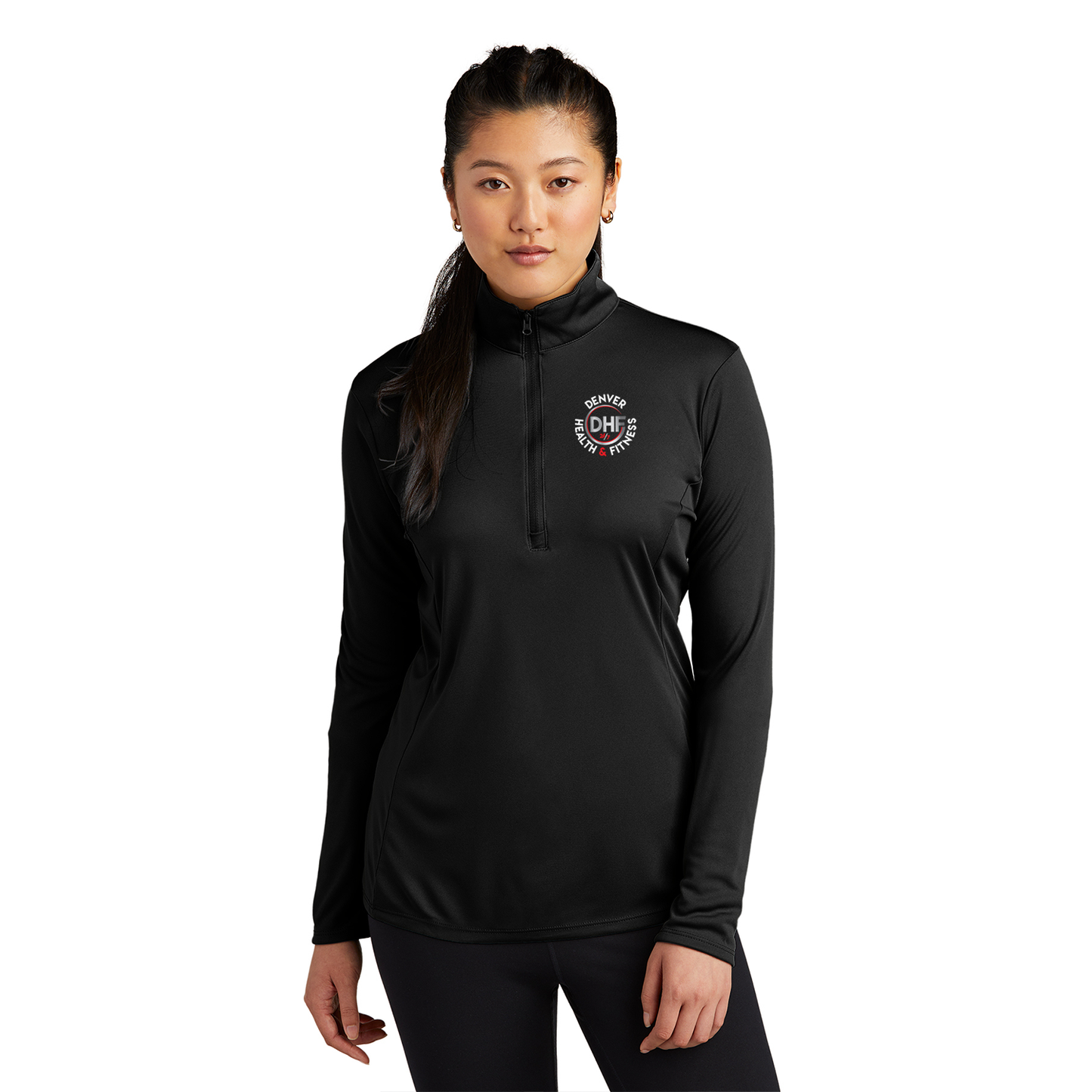 DHF Ladies Lightweight 1/4-Zip Pullover